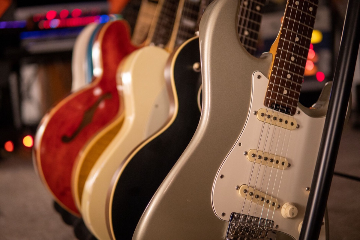 guitar studio setup